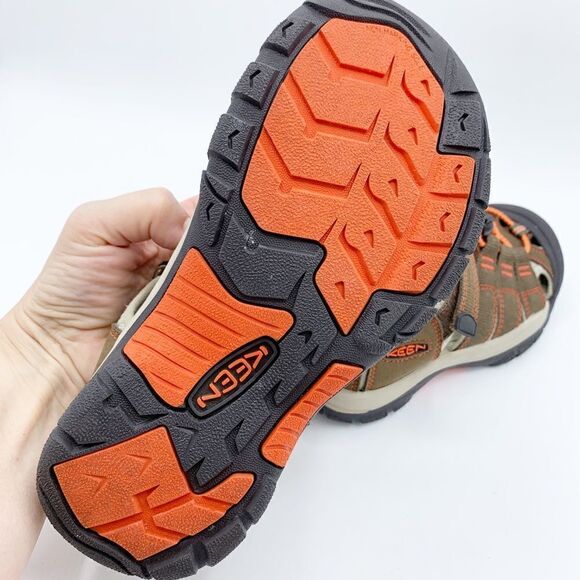 Keen Newport H2 Hybrid Sandals - Kids Size‎ 3  - Spicy Brown - Picture 8 of 13